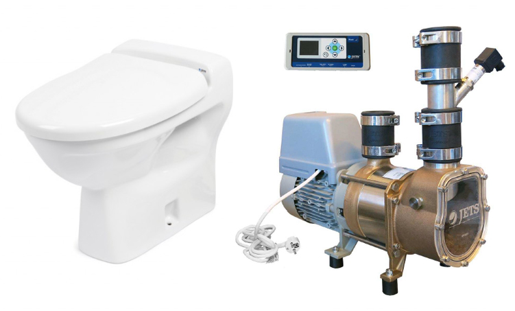 Jets paket Flexi plus Toalett 50M golvmodell 1-15 wc - Bild 2