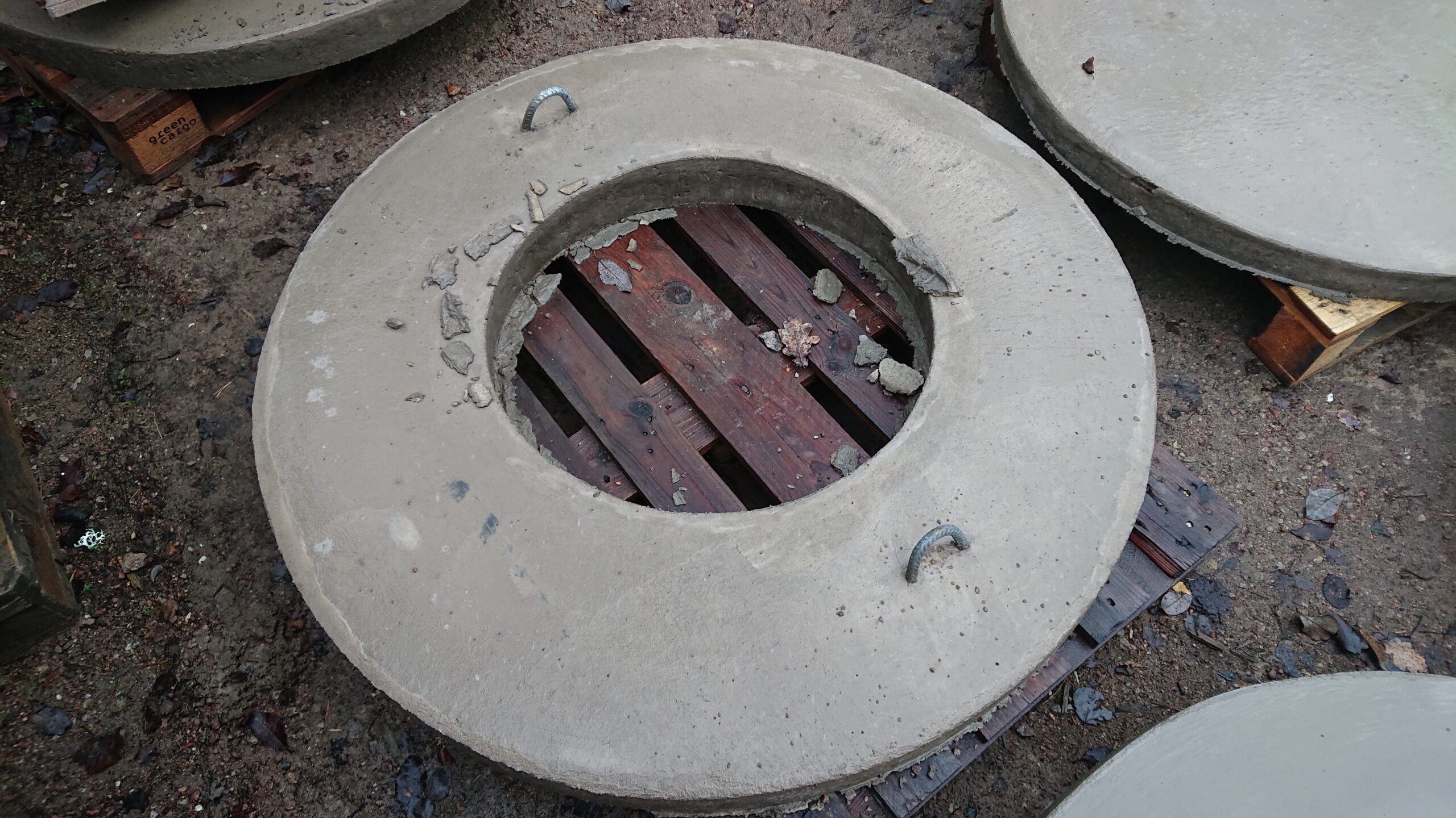 Lock betong 1200/600 körbart m lyftkrokar - Bild 3