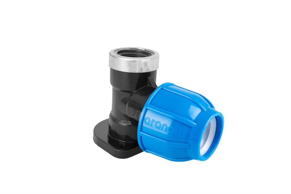 PEM coupling Threaded wall bracket female thread 25xR20 - Image 2