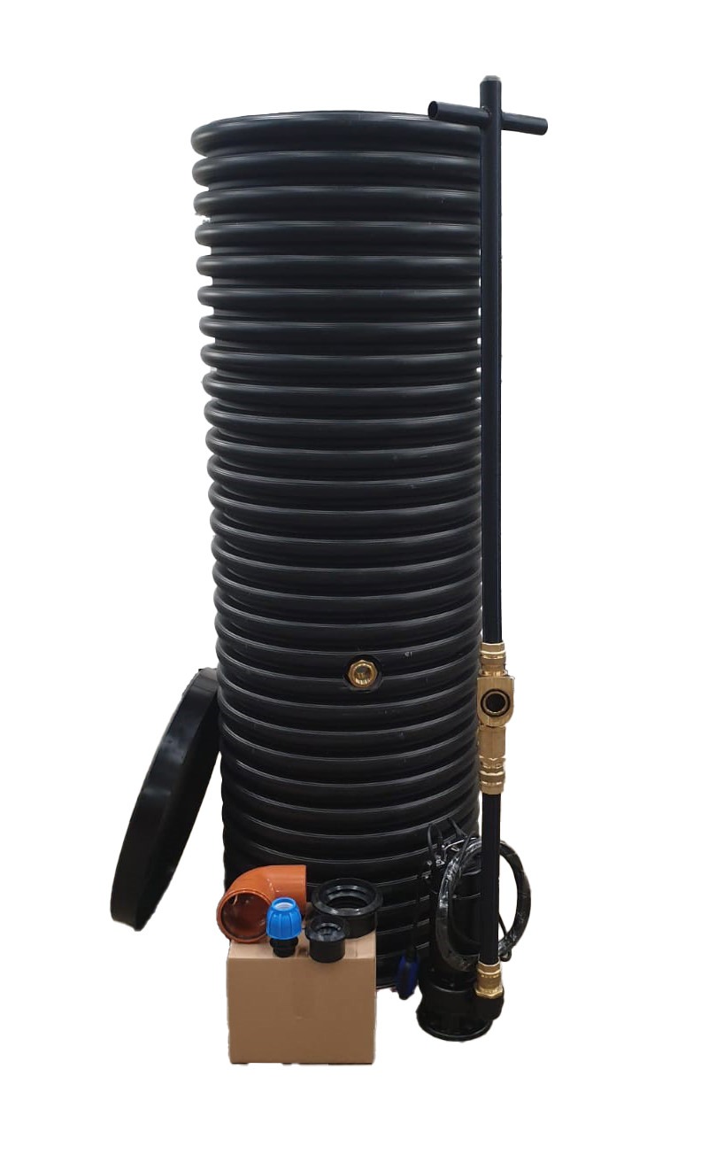 AC Pumpbrunn drän, dia 600mm, lyfthöjd 13m, 457 l/m