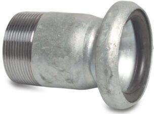 Kardankoppling Bauer hona utvändig gänga 50 mm x 2"