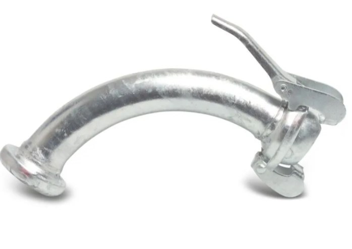 Bauerkoppling Böj 90° hane x hona 89mm