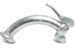 Bauerkoppling Böj 90° hane x hona 133mm