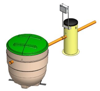 BioDisc BC, 3 hushåll