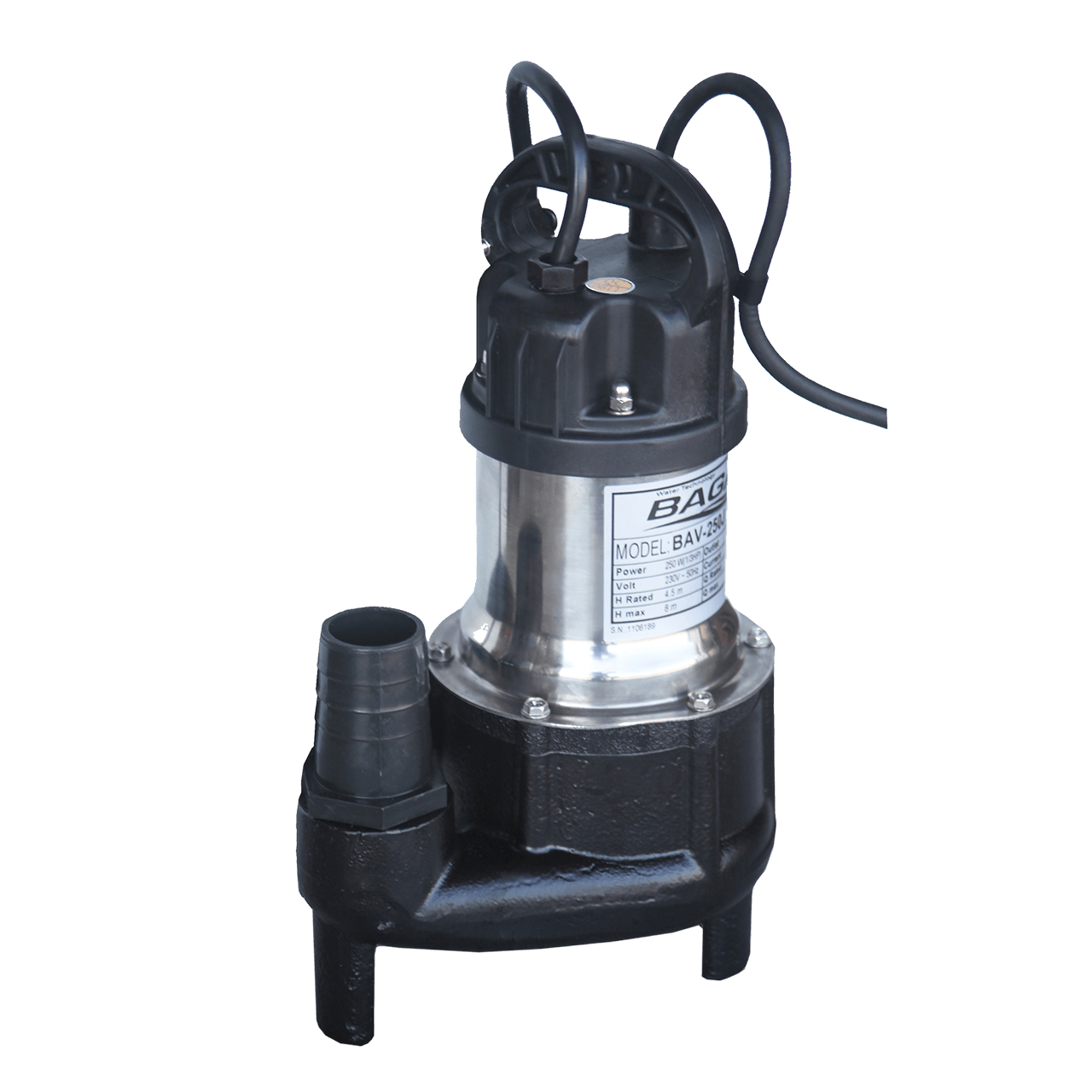 Baga BAV 250 utan vippa