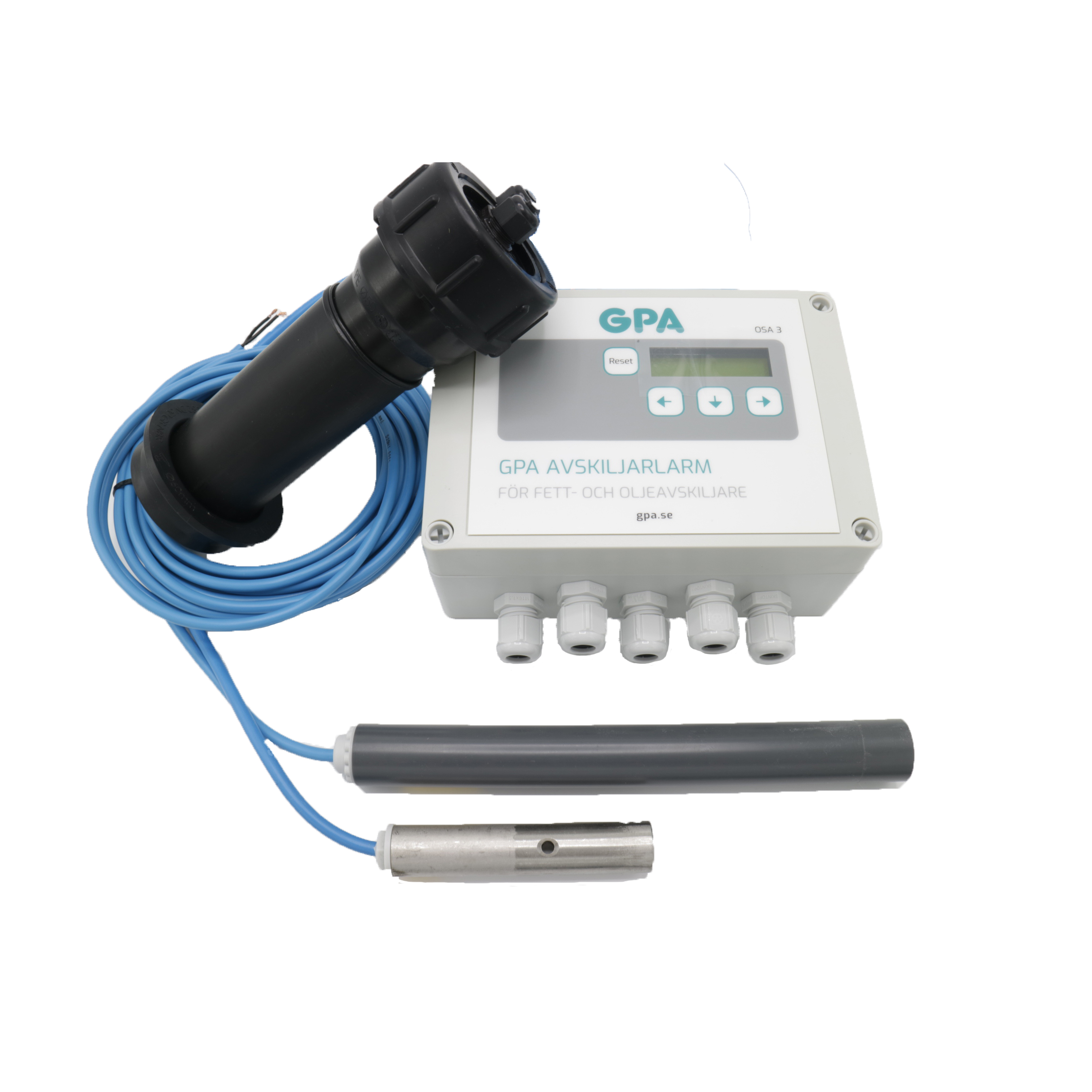 GPA larm, med en givare för fett eller oljeavskiljare - Bild 2