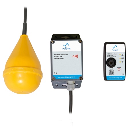 PUMPTEK trådlöst HÖGNIVÅLARM 230V - Bild 2