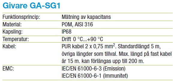 Labkotec GA-2 larm för Fettavskiljare, maxnivå & fettnivå - Bild 2