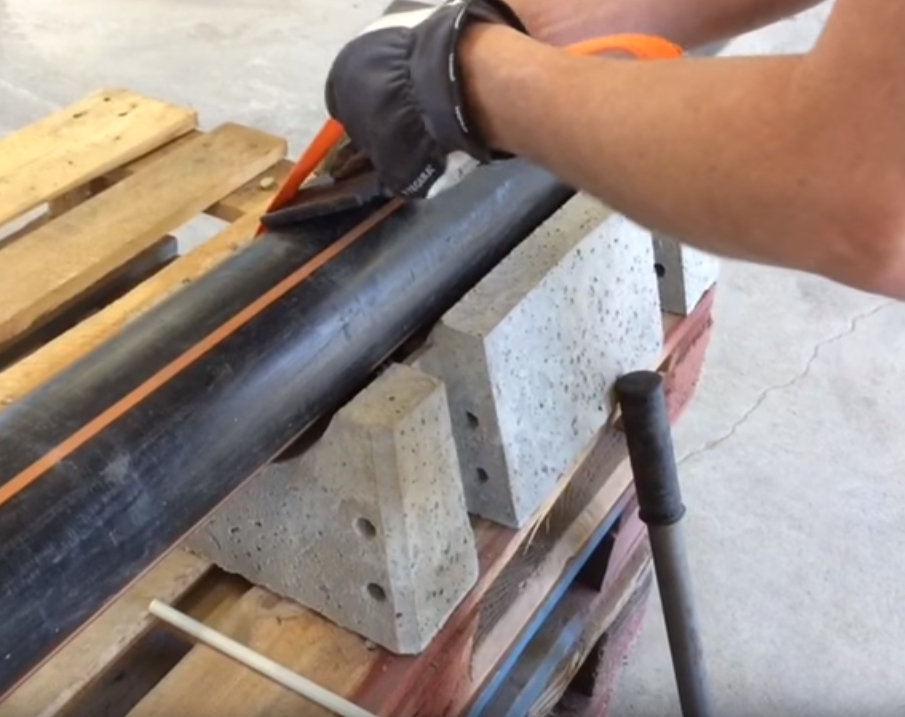 Monteringsverktyg GEM2 90-140 för sjöledningsvikter - Bild 2