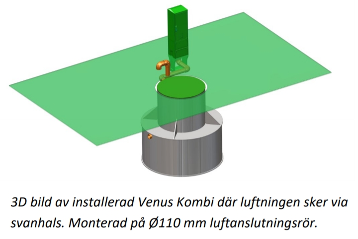 Biokube Venus Kombi 5 PE för 1 hushåll - Bild 6
