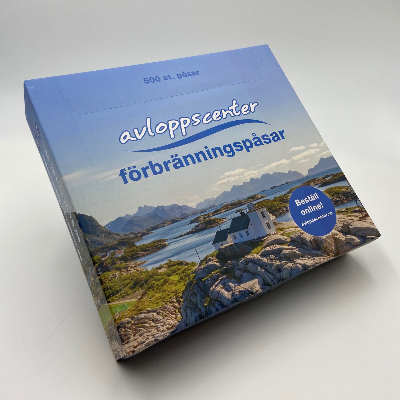 Avloppscenter förbränningspåsar 2000st - Bild 2