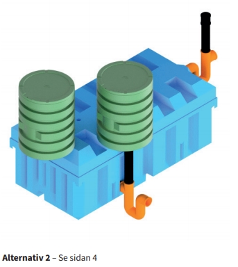 Uppgradering av befintlig FANN Biobädd med kolfilter - Bild 2