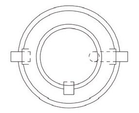Rotomon Oljeavskiljare klass2 0,4 l/s inkl. stos, tätt lock gjutjärn 5t - Bild 2