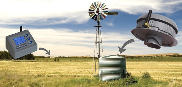 Aquatel paket med D110 Trådlöst Nivålarm & Nivåövervakare med en givare T110 - Bild 2