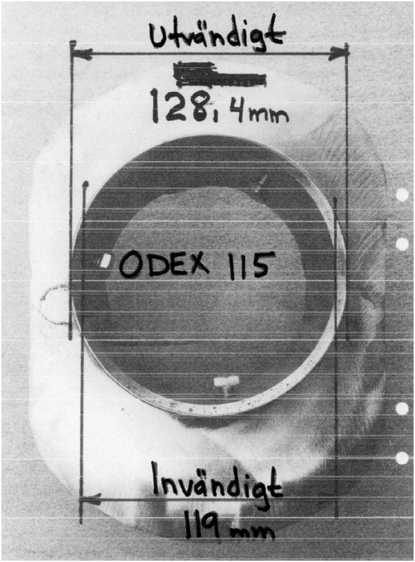 Mounting plate for the ODEX 115 Leijon pump - Image 4
