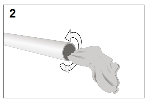 TA 420 Kompensationshylsa För PEM-rör 32mm, PN 10/12 (blå) - Bild 3