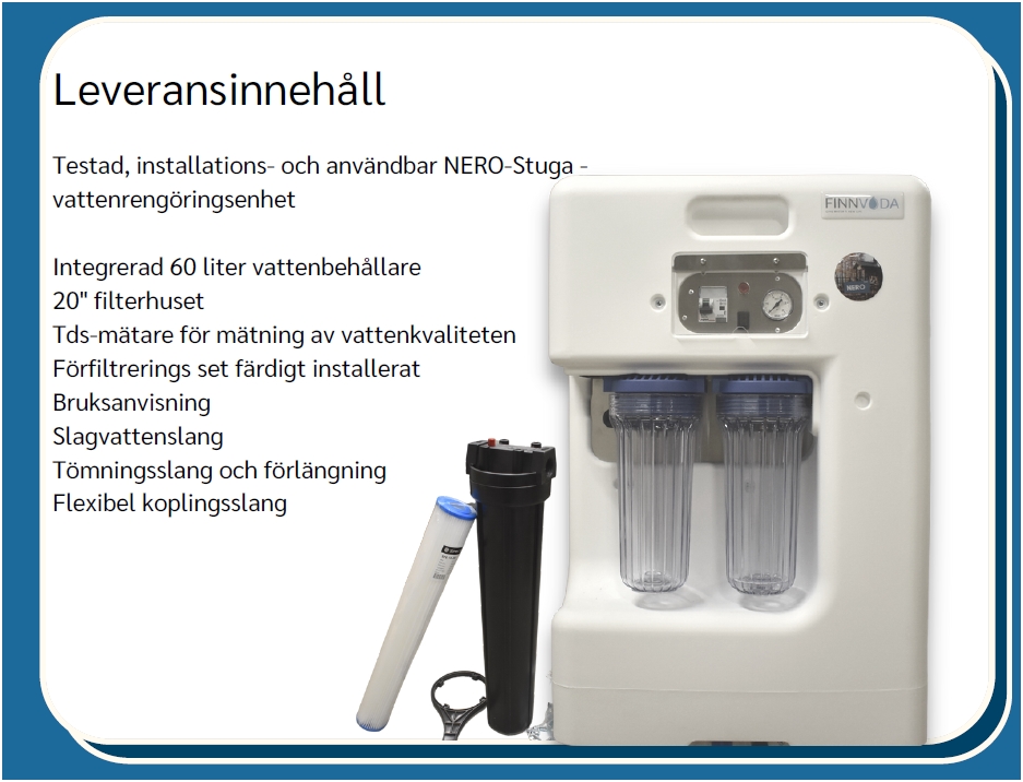NERO Stuga för saltvatten - Bild 4