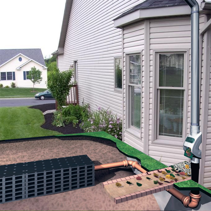 Täcklock till AC stenkista dagvattenkassett - Bild 2