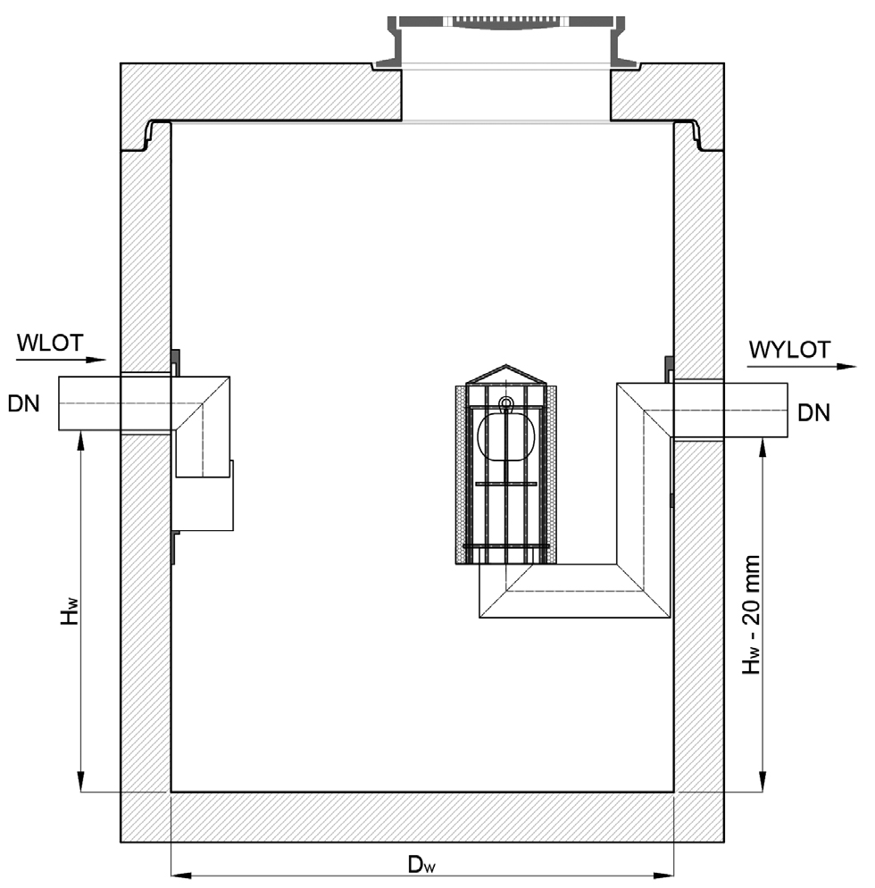 NIXOR oljeavskiljare 6/1200 betong - Bild 3