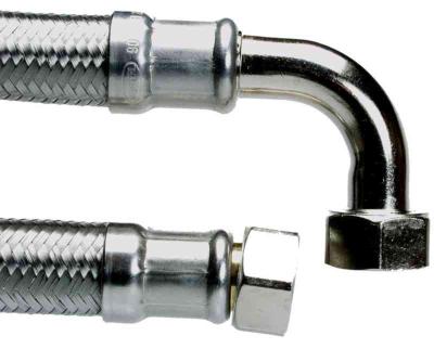 Anslutningsslang 25R rak, 25R vinkel längd 1000mm - Bild 2