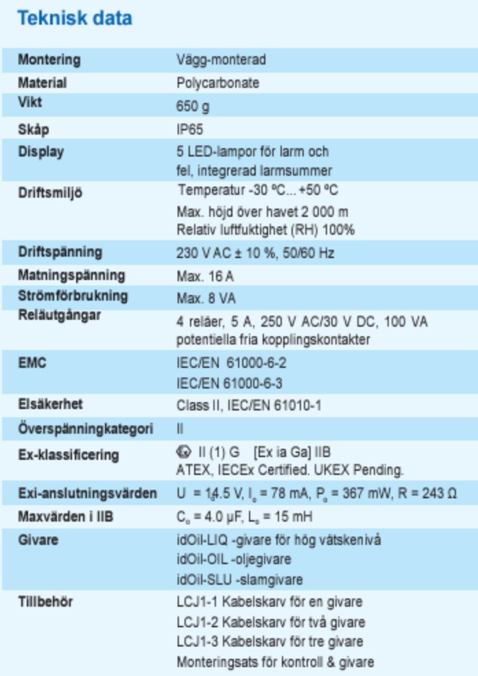 idSET-34 larmstyrenhet - Bild 6