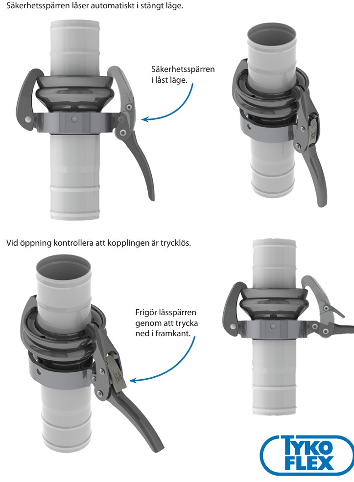 M42 transition piece with female couplings KK2M 102, GS, length 380mm - Image 2