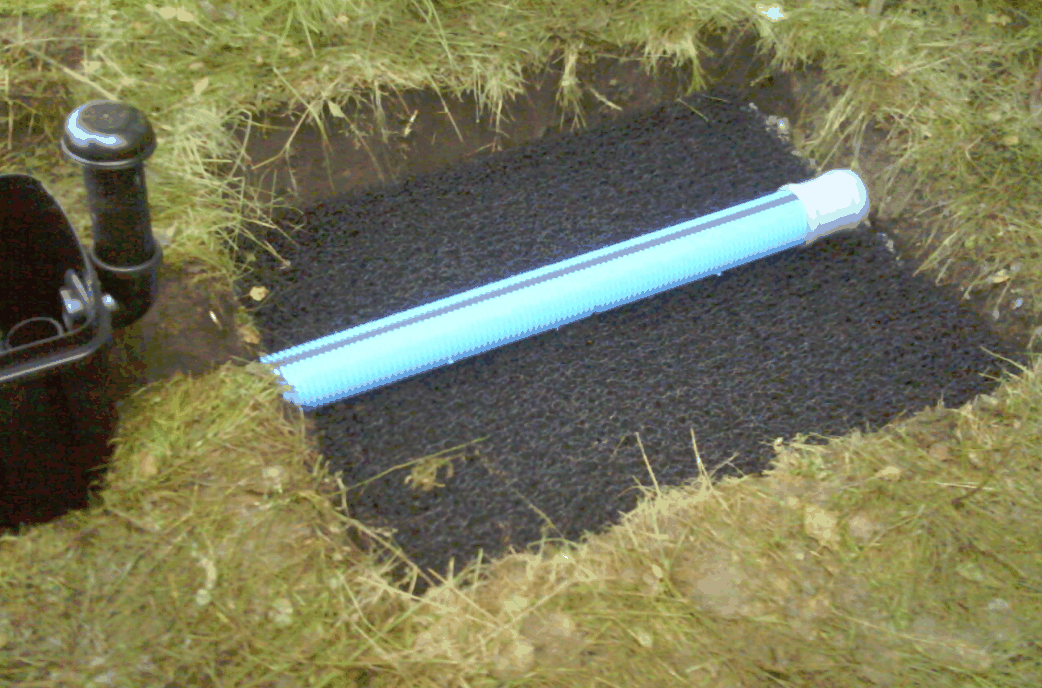 HS infiltrationsbädd 4,8m2 1000l/dygn - Bild 3