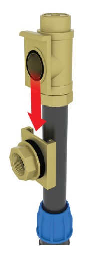 Baga Drän 60, dia 600mm, höjd 2500mm, flöde 200l/m, lyfthöjd 8m - Bild 2