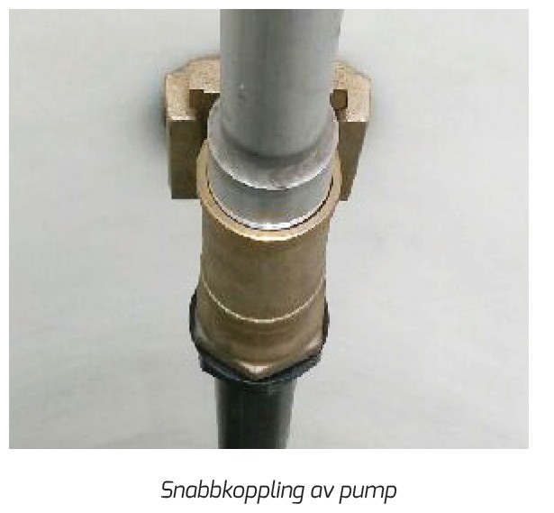 Baga Drän 60, dia 600mm, höjd 2500mm, flöde 200l/m, lyfthöjd 8m - Bild 3