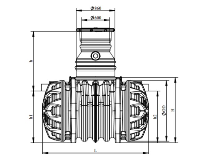 Sepko Oljeavskiljare 6 l/s, sandfång 1200 liter HÄMTPRIS - Bild 4
