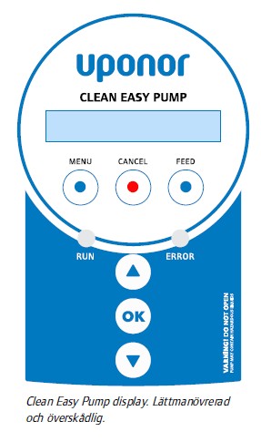Uponor fosforfälla Clean Easy Pump (DPT-BC) - Bild 2