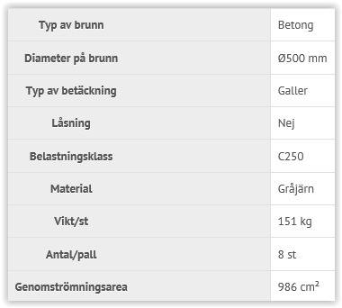 A2 Teleskop Gråjärn C250 - Bild 2