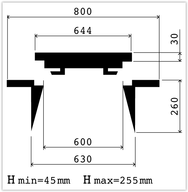 A640 Flytande Segjärn EVO Låsarmar D400 - Bild 3