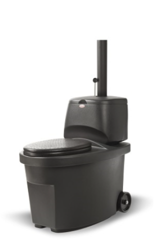 Biolan Separerande Torrtoalett mörkgrå frakt tillkommer