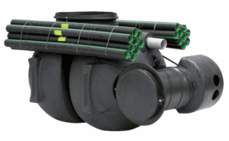 Uponor Infiltration package 1 m3, Complete package with pipes and fittings