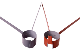 Rörsvep grått passande 110 mm rör