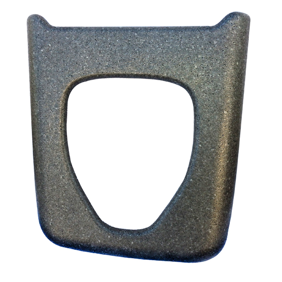 Heating seat in EPP plastic