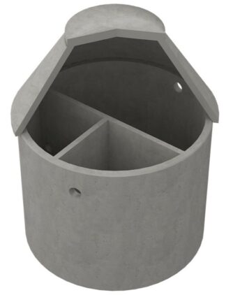 Tranåsbrunnen XL betong slamavskiljare 5m³