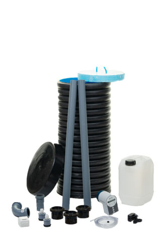 AC Fosforfälla Kemdoseringspump utomhus-installation