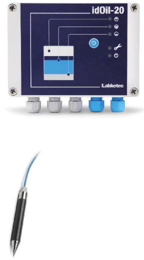 idSET 34-OIL , med en givare oljenivå