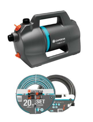 Gardena trädgårdspump 4100 Silent Set