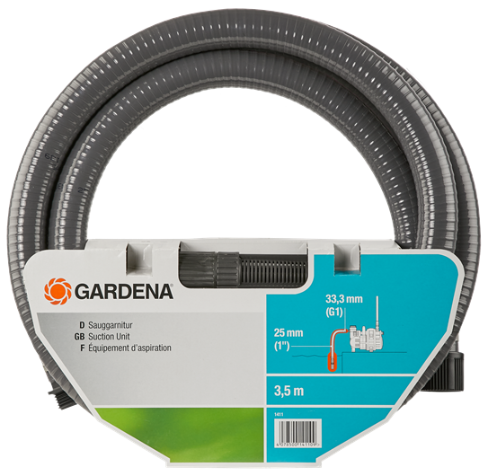 Suction hose with check valve 3.5 m