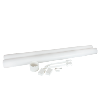 Ventilation pipe Separett Ø75 mm 2×1 m