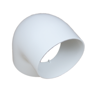 Bend 90º Ø75 mm Splicer