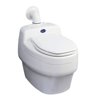 Leisure toilet Separett villa for external latrine tank 12/230 Volt