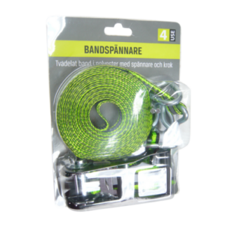 BANDSPÄNNARE 0.5 M + 4.5 MED KROK Spännband