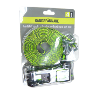BANDSPÄNNARE 0.5 M + 4.5 MED KROK Spännband