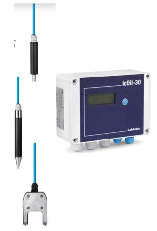 idOil 30 Oljeavskiljarlarm, med tre givare oljenivå + högnivå + slamnivå