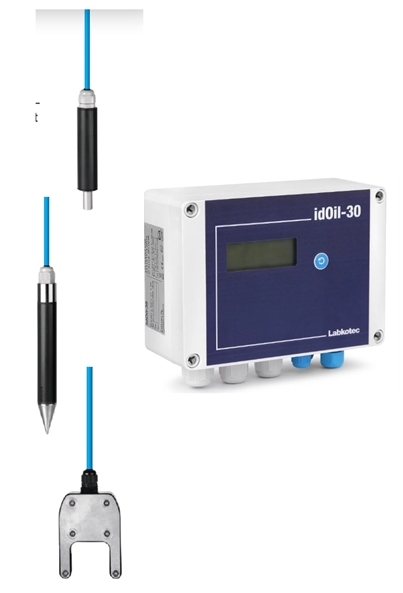 idOil 30 Oljeavskiljarlarm, med tre givare oljenivå + högnivå + slamnivå