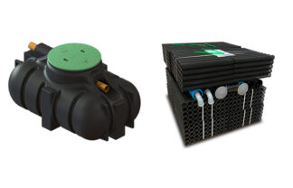 CPX sludge separator 1200L with CPX biomodule package 14m2